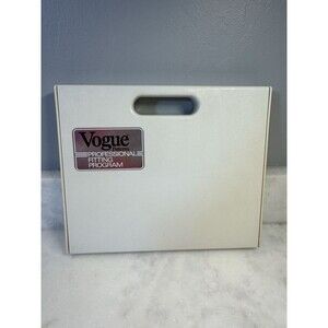 Vintage Vogue Patterns Professional Fitting Program New With Case Size 10 Dress